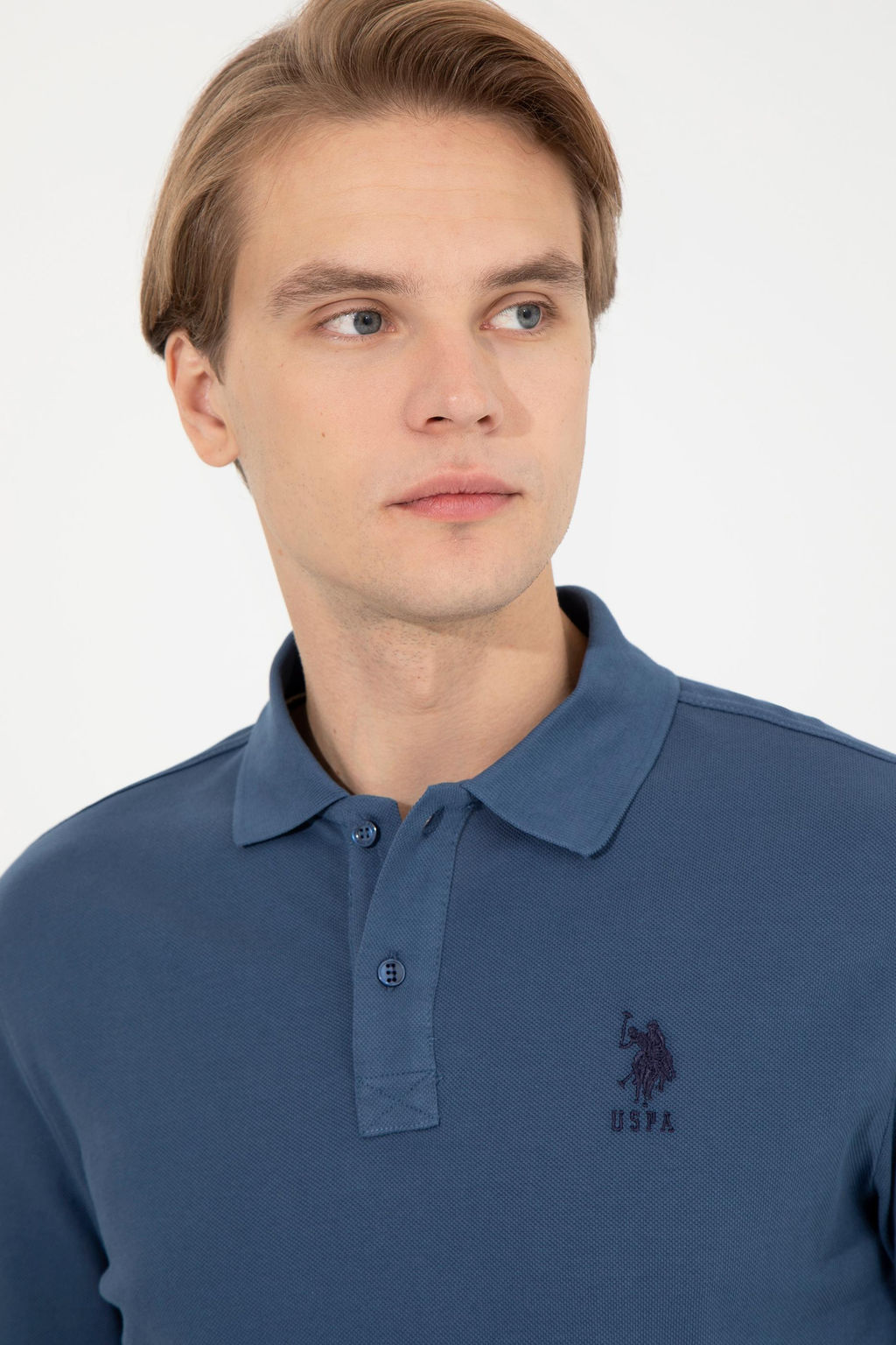 Мужская базовая толстовка индиго Неожиданная скидка в корзине - U.s. polo assn фото 2