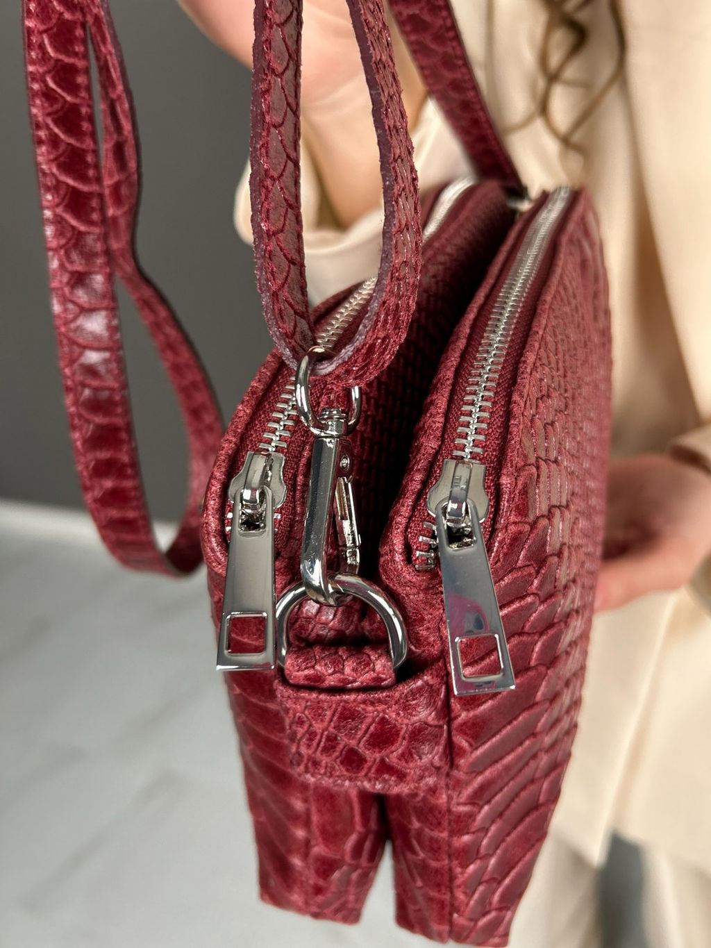 Сумка женская из телячьей кожи - Sefaro collection фото 12
