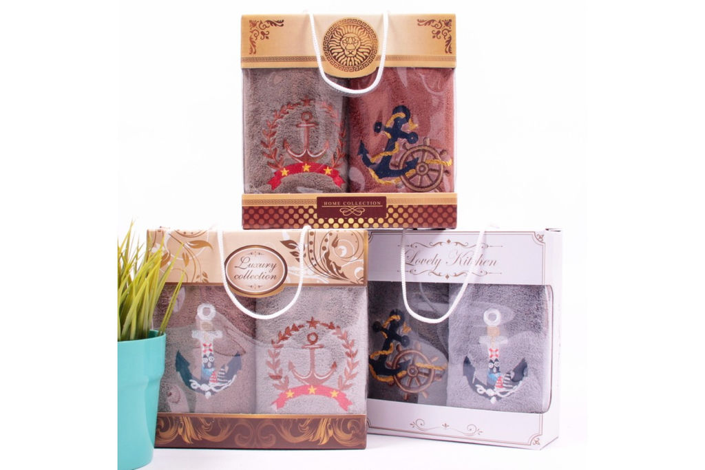 Набор полотенец микрофибра 998-289 в сумочке Р+Р