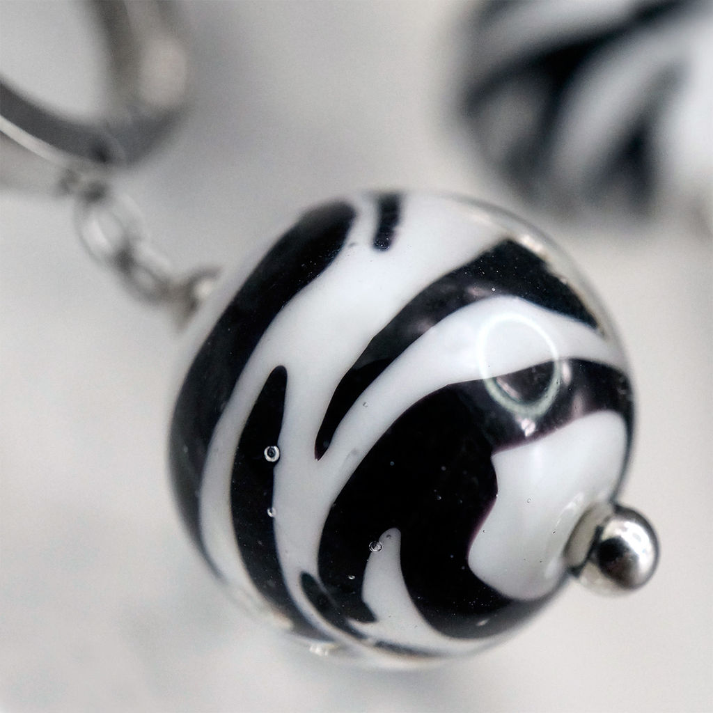 Серьги из муранского стекла SAFARI LS3455