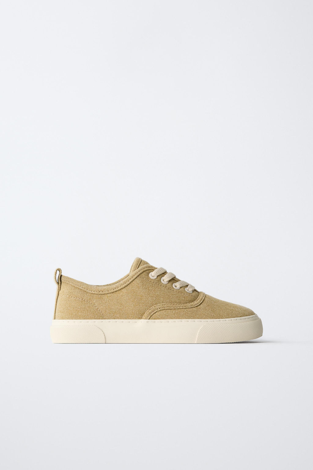 LACE-UP PLIMSOLLS - Zara фото 8