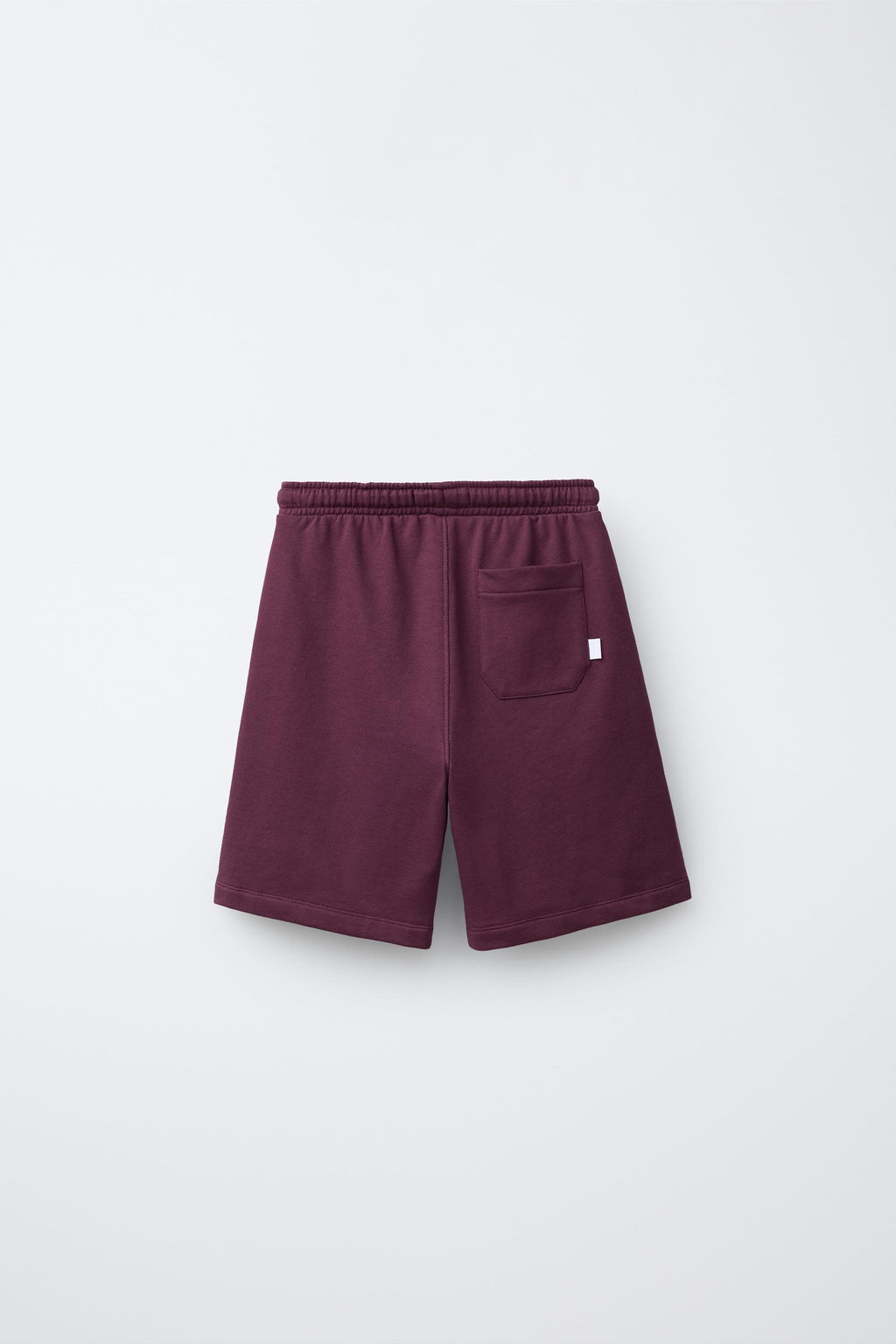 BERMUDA FELPA JOGGING / Burgundy - Zara фото 2
