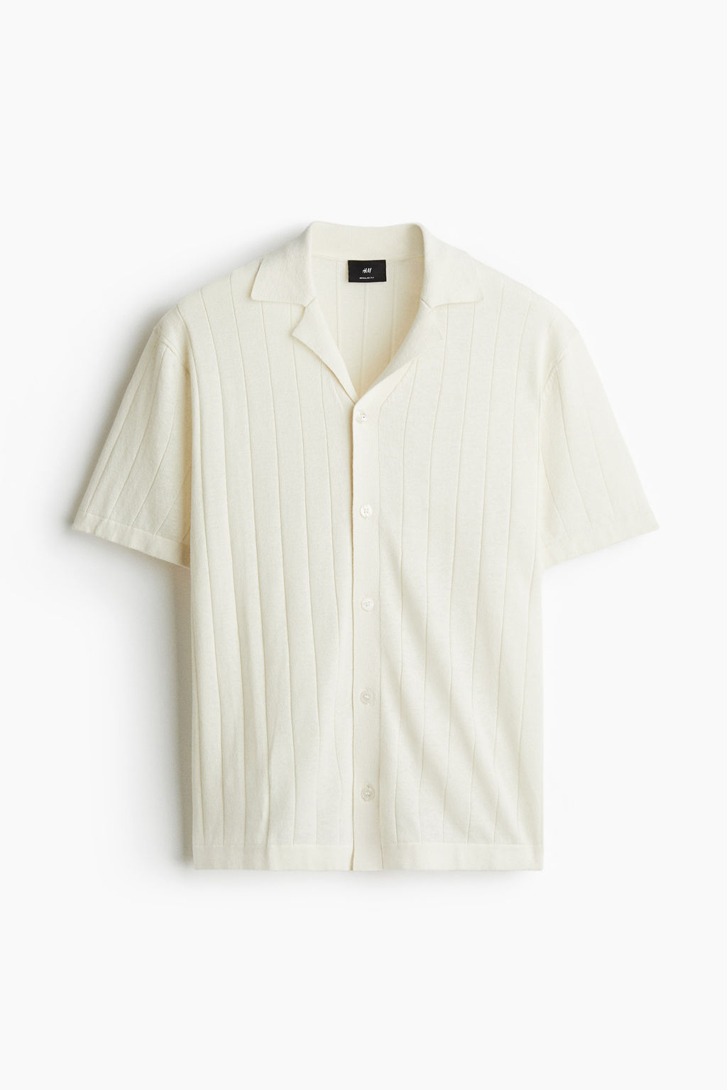 Camisa resort en mezcla de lino Regular Fit - H&m фото 3