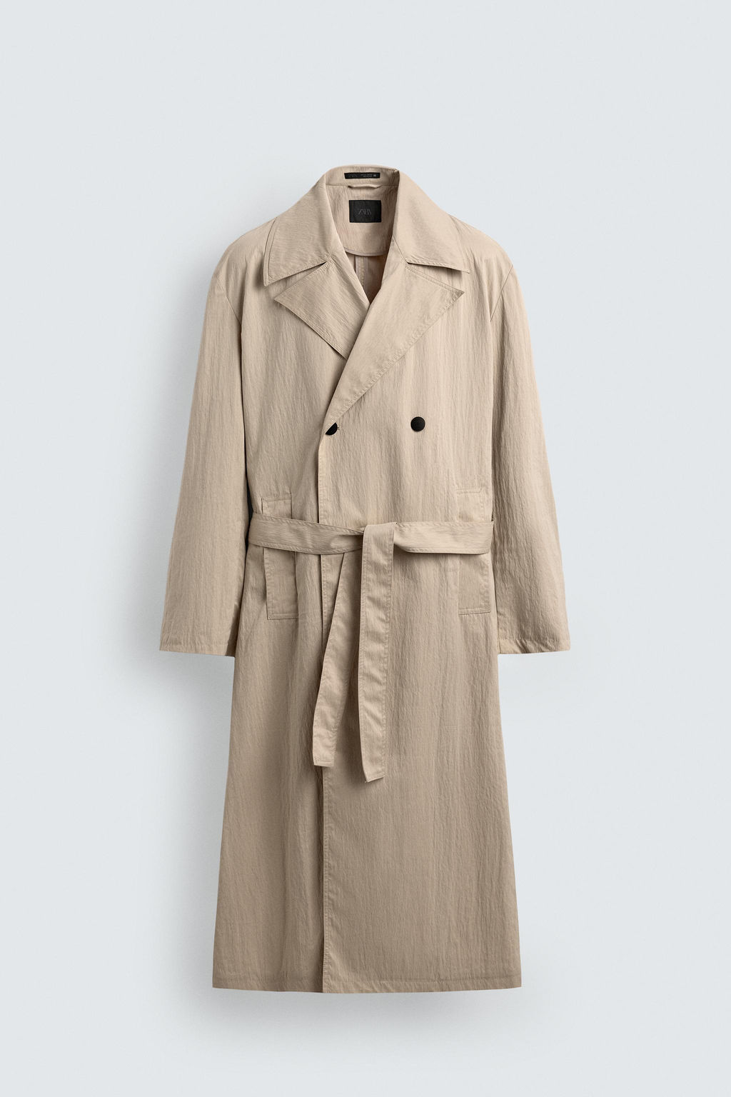 OVERSIZE FIT TRENCH COAT - Zara фото 8