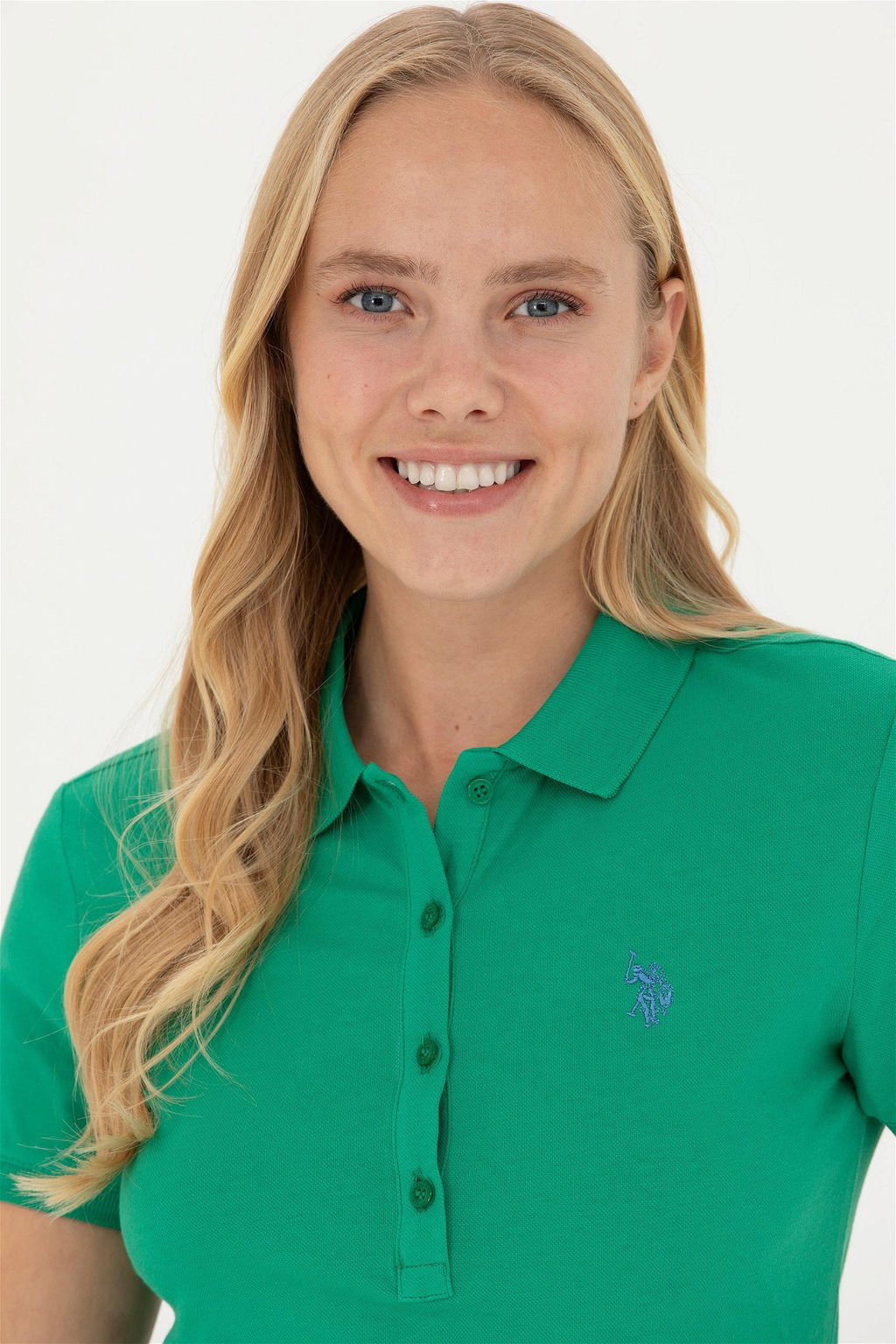 Женская зеленая футболка - U.s. polo assn фото 2