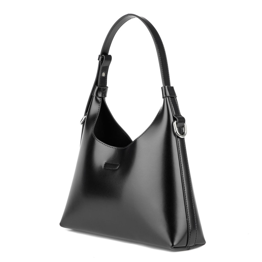 8103 black, Женская кожаная сумка, Barcelo Biagi