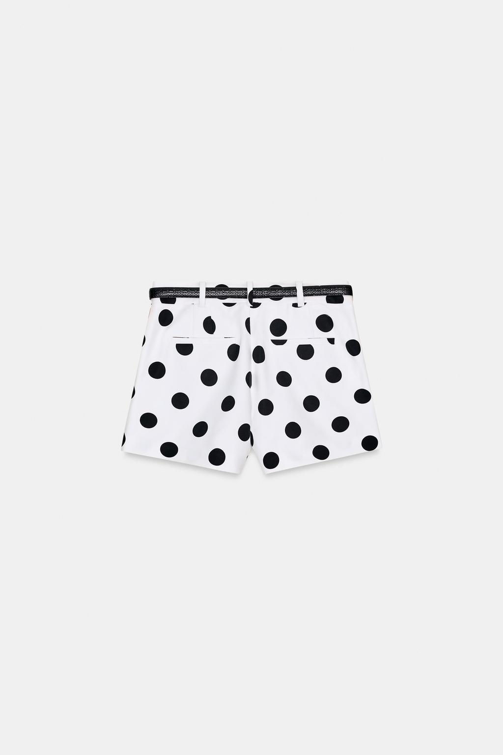 DARTED BERMUDA SHORTS WITH BELT - Zara фото 32