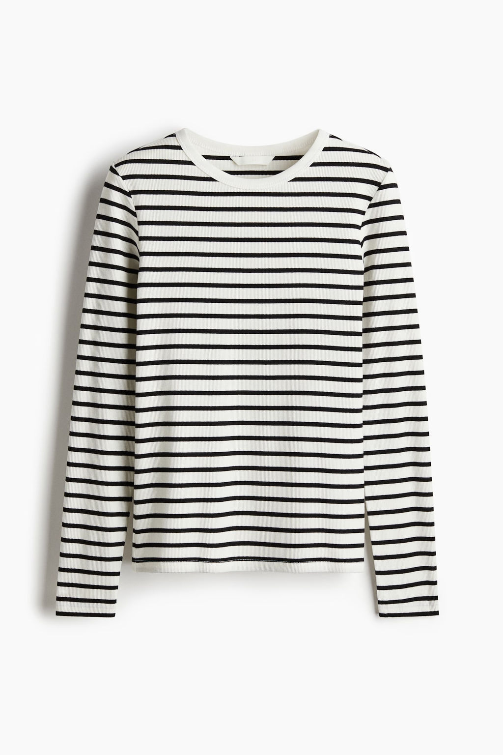 Camiseta de algodon acanalado - H&m фото 5