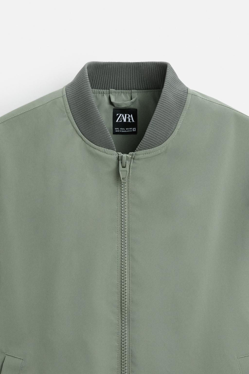 LIGHTWEIGHT BOMBER JACKET - Zara фото 30