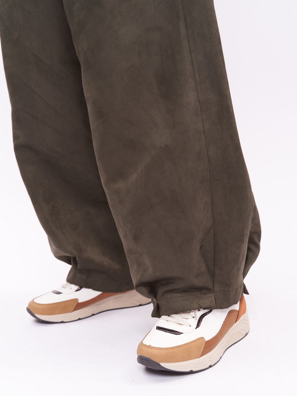 Брюки замшевые ZBB20030GRN30 - Артесса фото 6