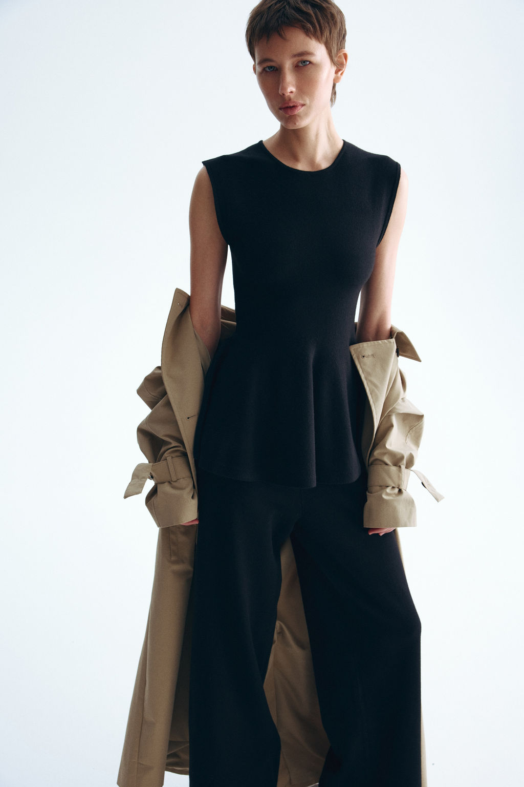Top de punto con peplum - H&m фото 3