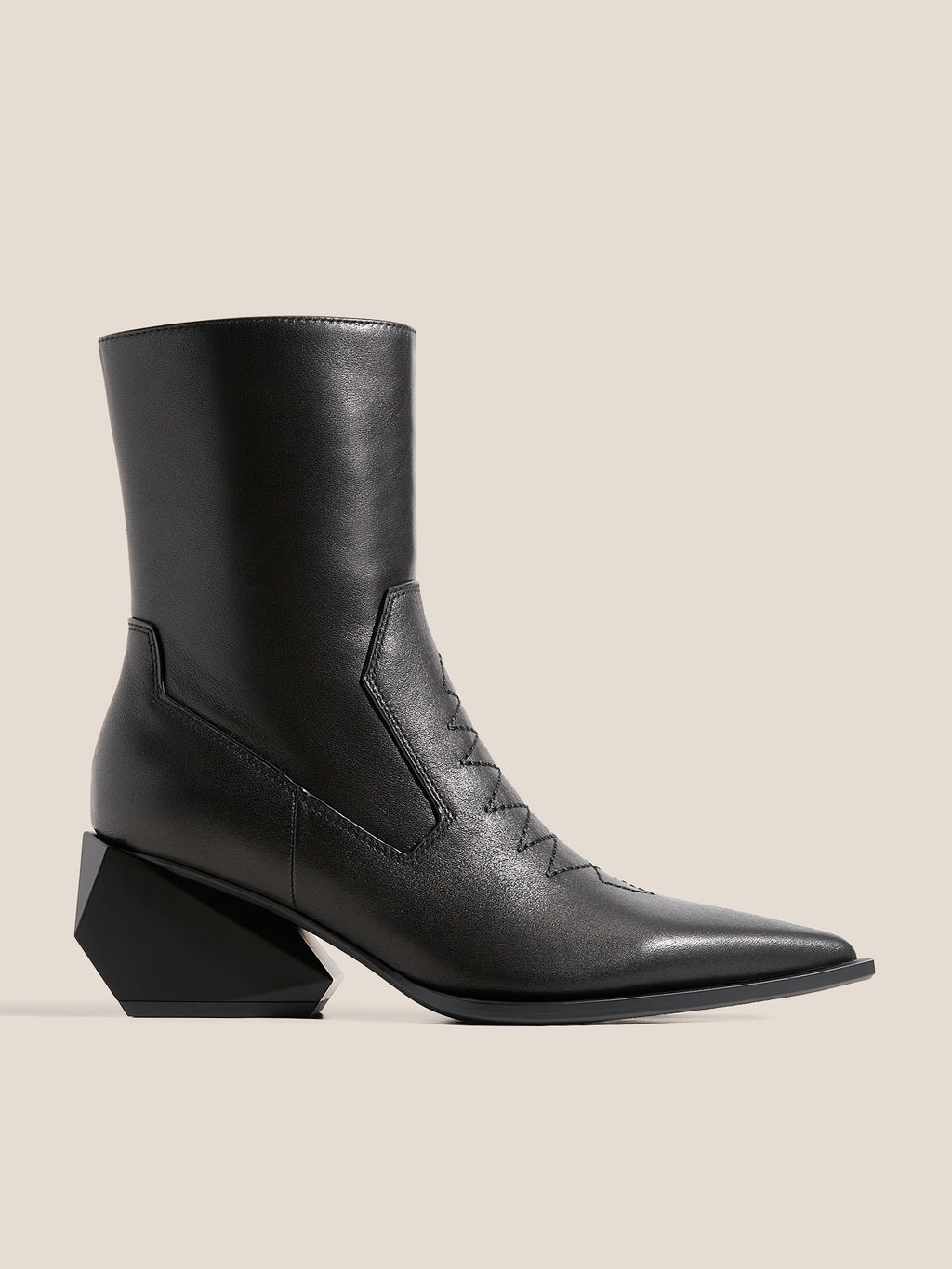 Ботильоны UNITED NUDE Ricky West Mid Артикул 4638817, черный