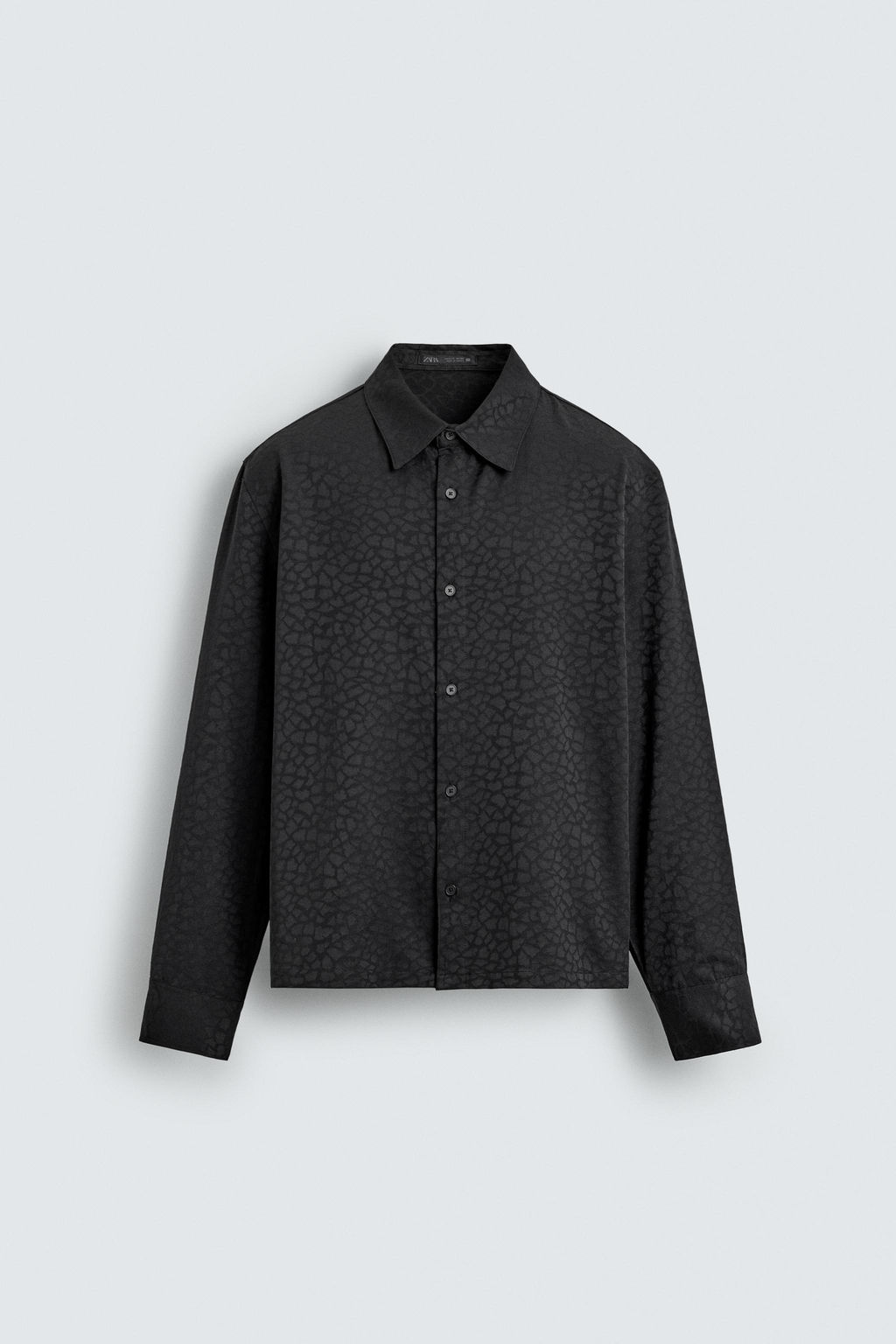 GEOMETRIC JACQUARD SHIRT - Zara фото 7