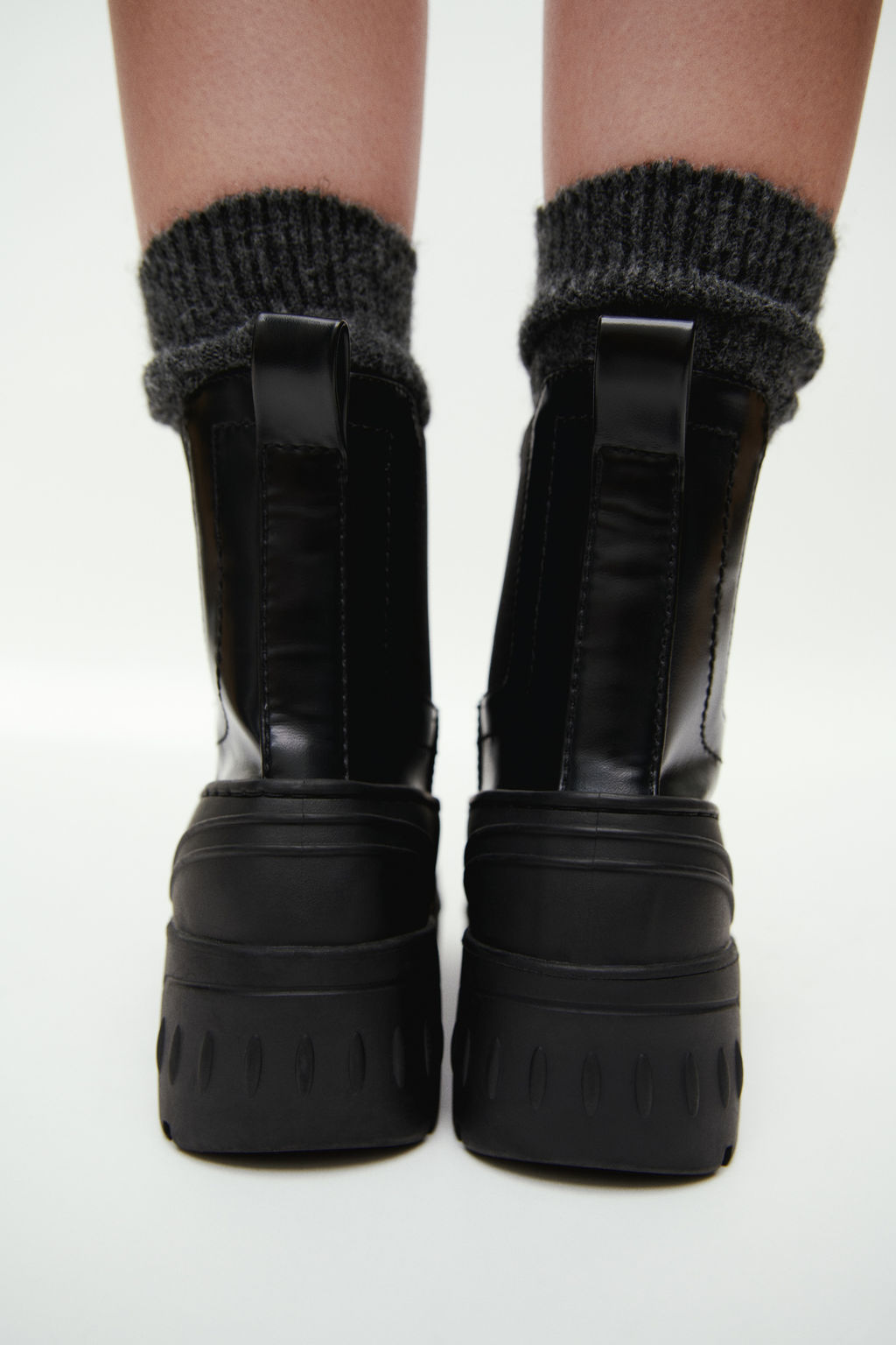 Botas de plataforma con forro c?lido - H&m фото 3