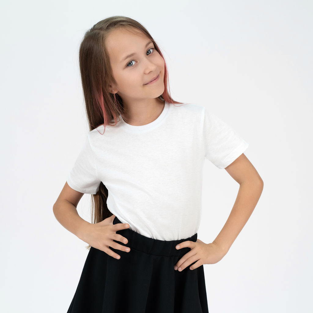 Футболка детская белая