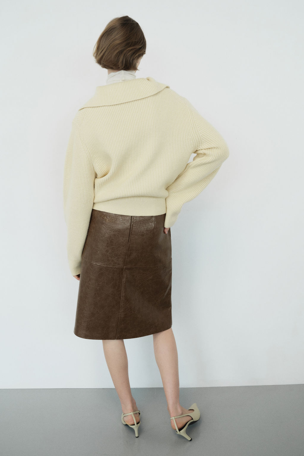Coated skirt - H&m фото 6
