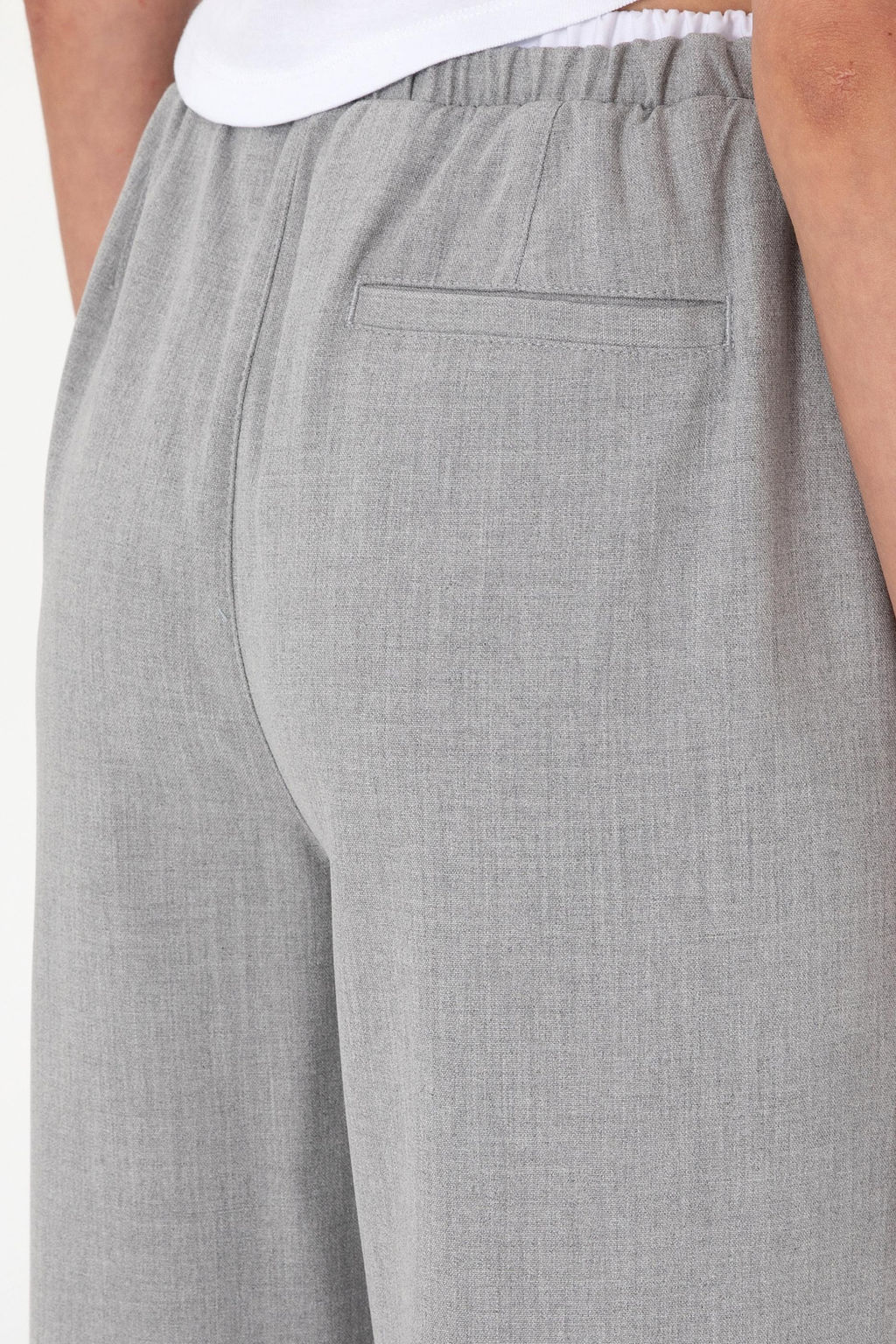 Kad_n Gri Bel Detayl_ Loose Fit Kanvas Pantolon Sepette S_rpriz _ndirim - U.s. polo assn фото 6