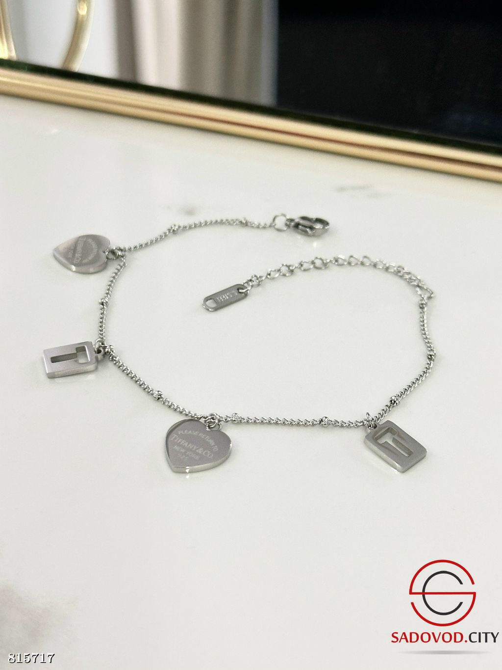 Браслет женский из медицинской стали