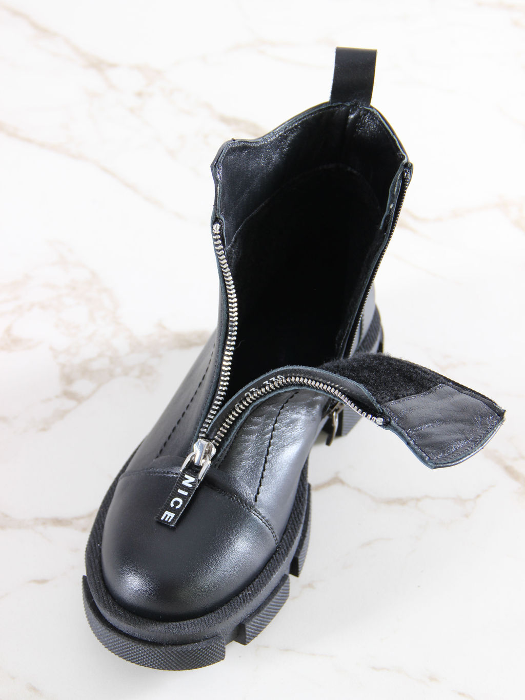 Ботинки 330.21074.black/Шерсть