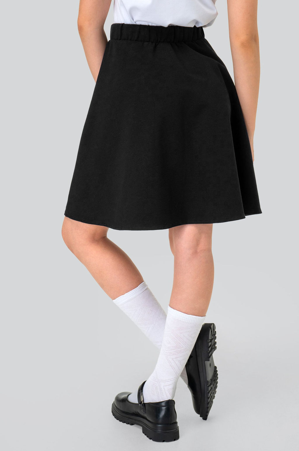 Юбка для девочки из футера Happyfox