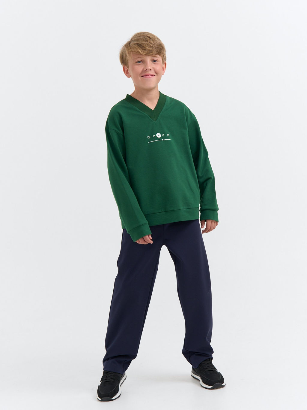 Свитшот облегченный Не школа с вышивкой 7+ - Bungly фото 11