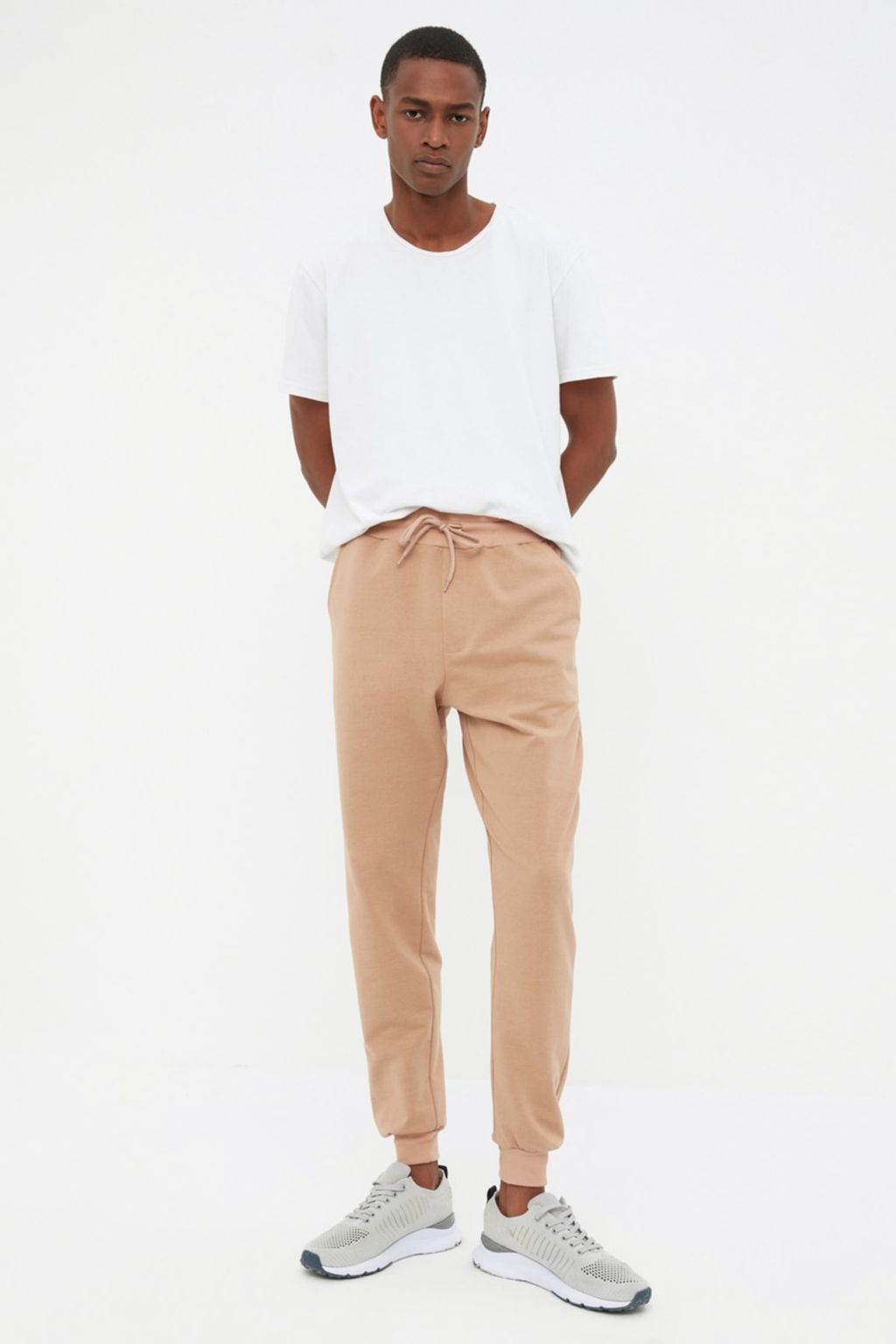 TRENDYOL MAN Gri-Siyah Regular/Normal Kesim Pacas? Lastikli Jogger 2li Paket Esofman Alt? TMNAW22EA0279 - Trendyolmilla фото 17