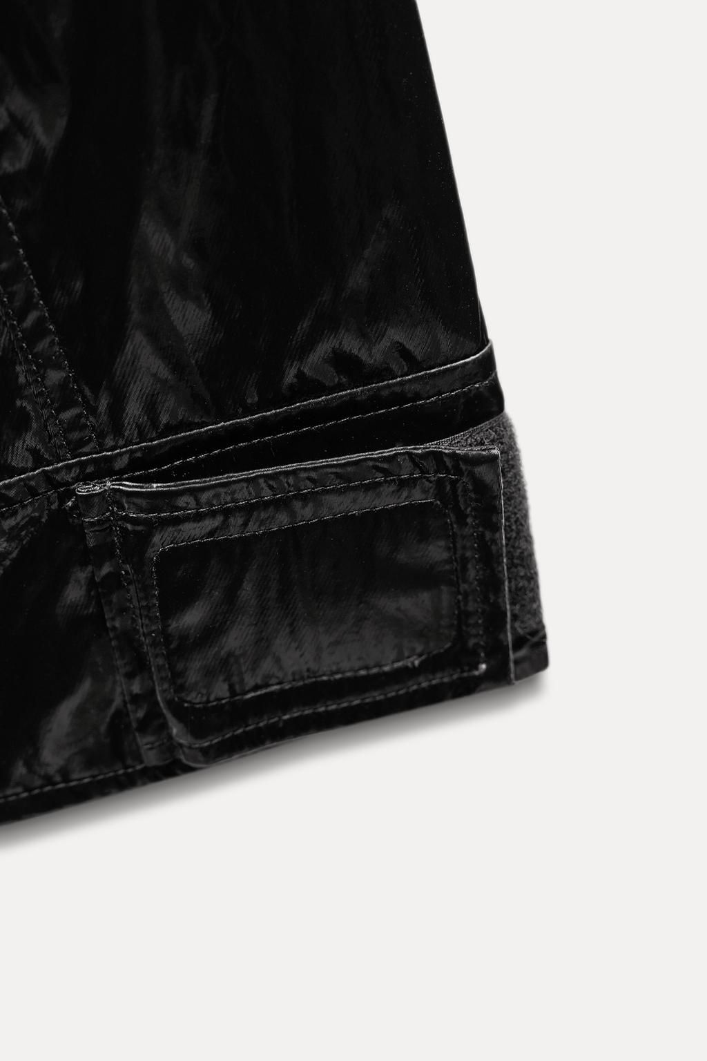 ZW COLLECTION HOODED CROPPED JACKET - Zara фото 6