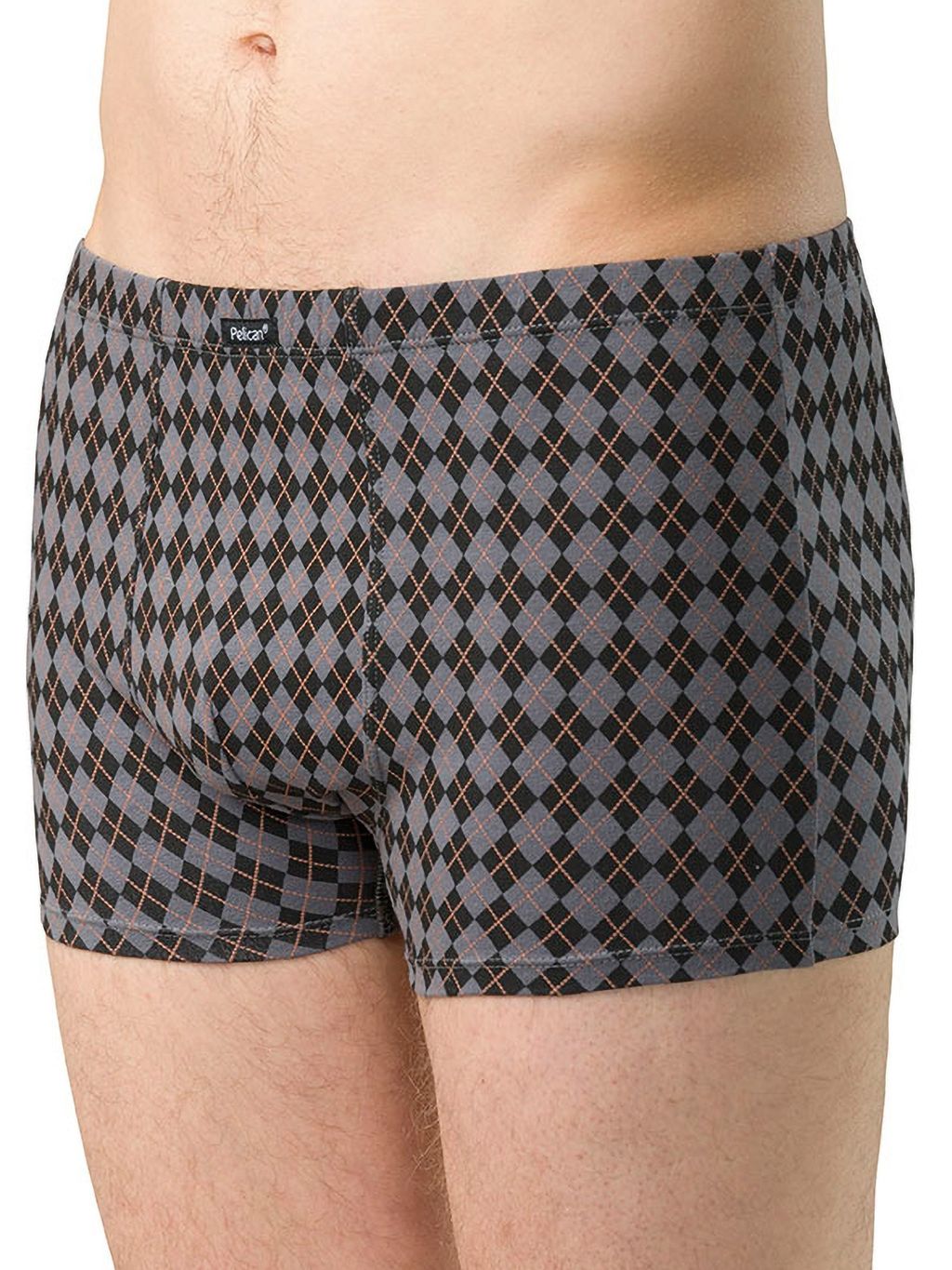 PELICAN, трусы мужские, Темно-серый  фото 3