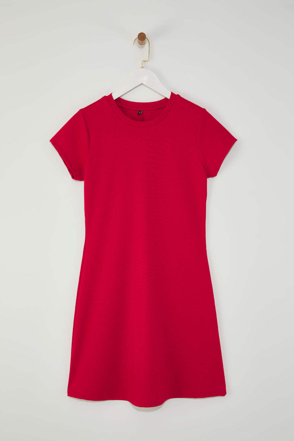 TRENDYOLMILLA Siyah A Line/Can Kesim Midi Orme Elbise TWOSS25EL00781