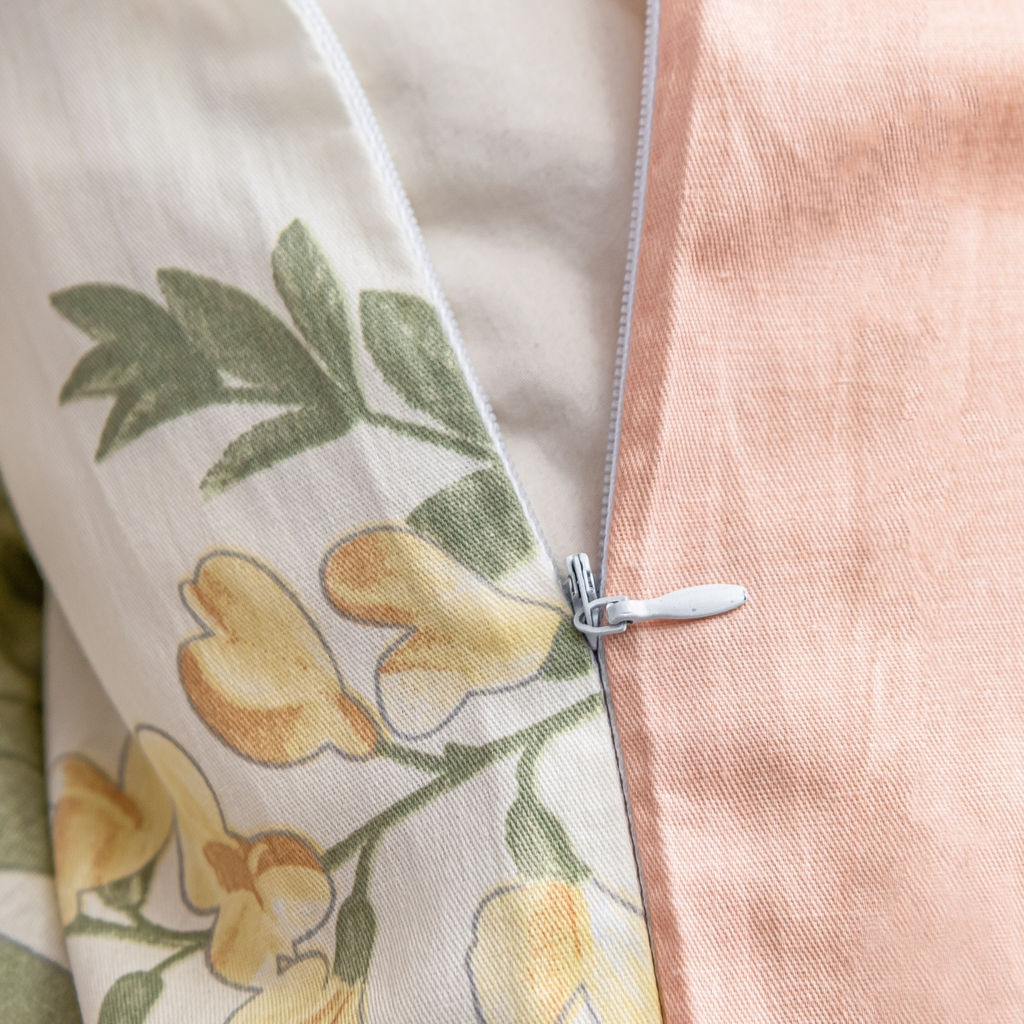 Комплект постельного белья Люкс Сатин 100% хлопок A353 Евро 4 Наволочки