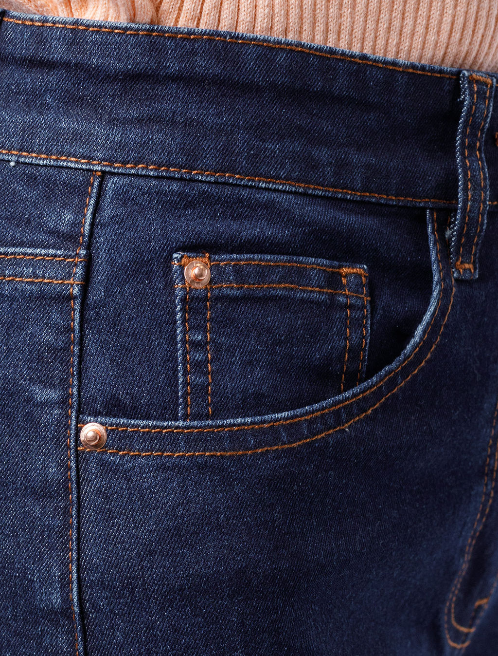 Джинсы трубы прямые из эластичного денима - Vilatte фото 4