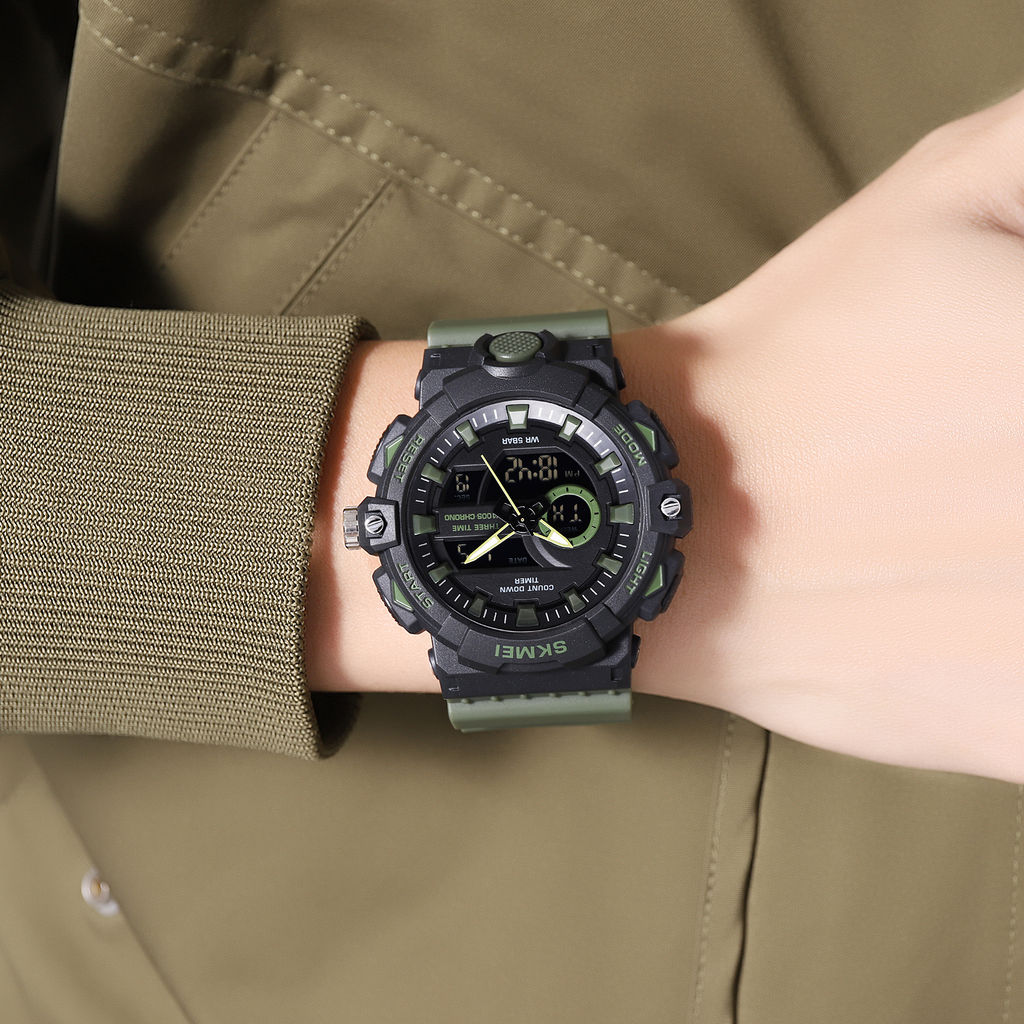 Часы наручные Skmei мужские электронные спортивные 2225black