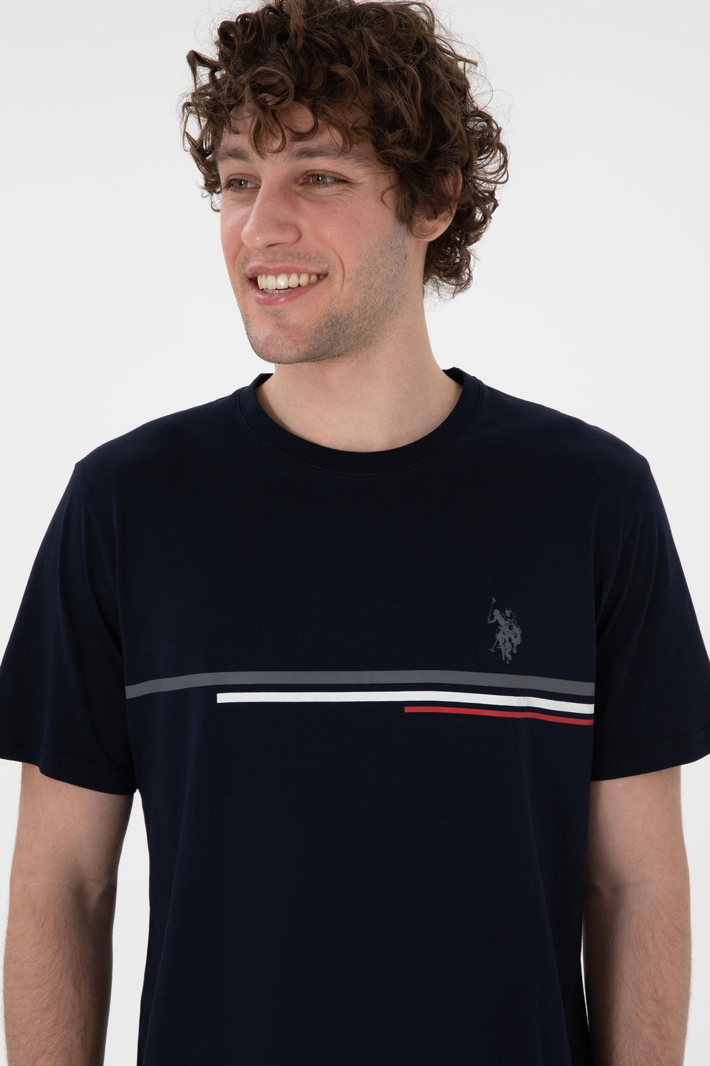 Erkek Lacivert Pijama Tak_m_ Sepette S_rpriz _ndirim - U.s. polo assn фото 2