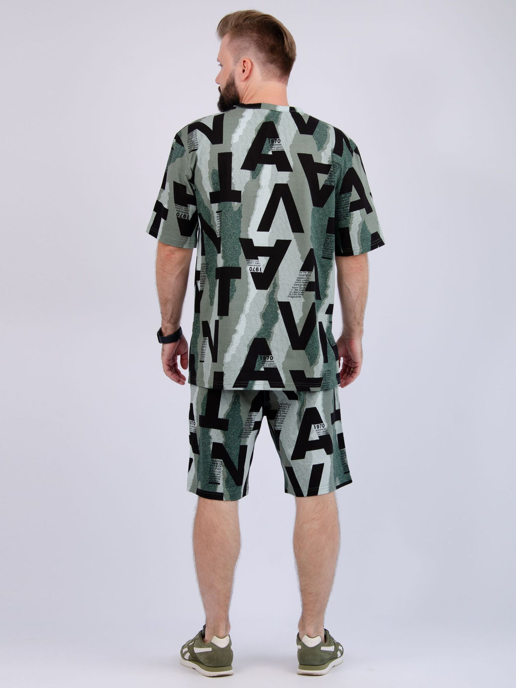 Костюм "Харди 16" грин, трикотаж