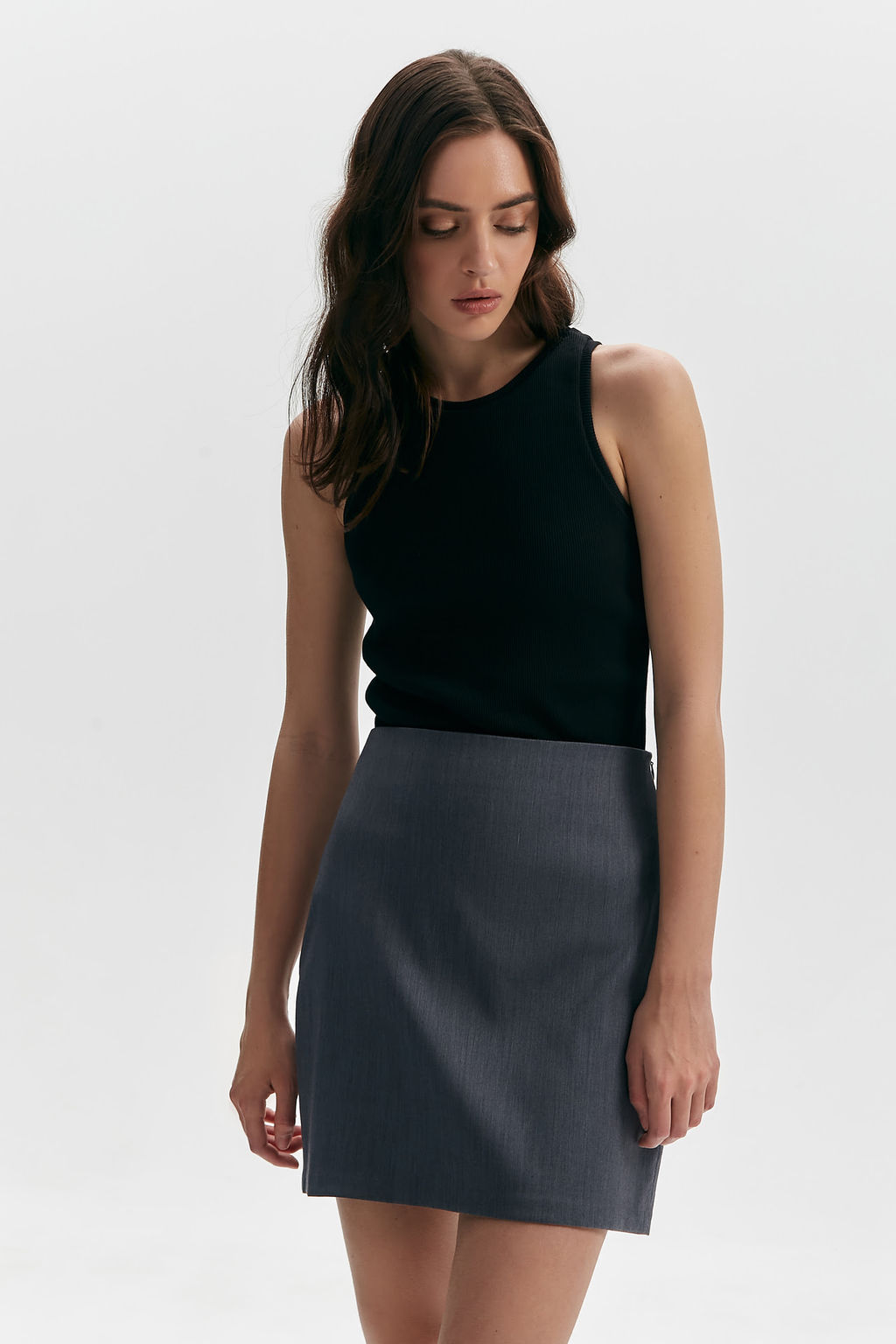 Топ трикотажный в рубчик - Mollis фото 2