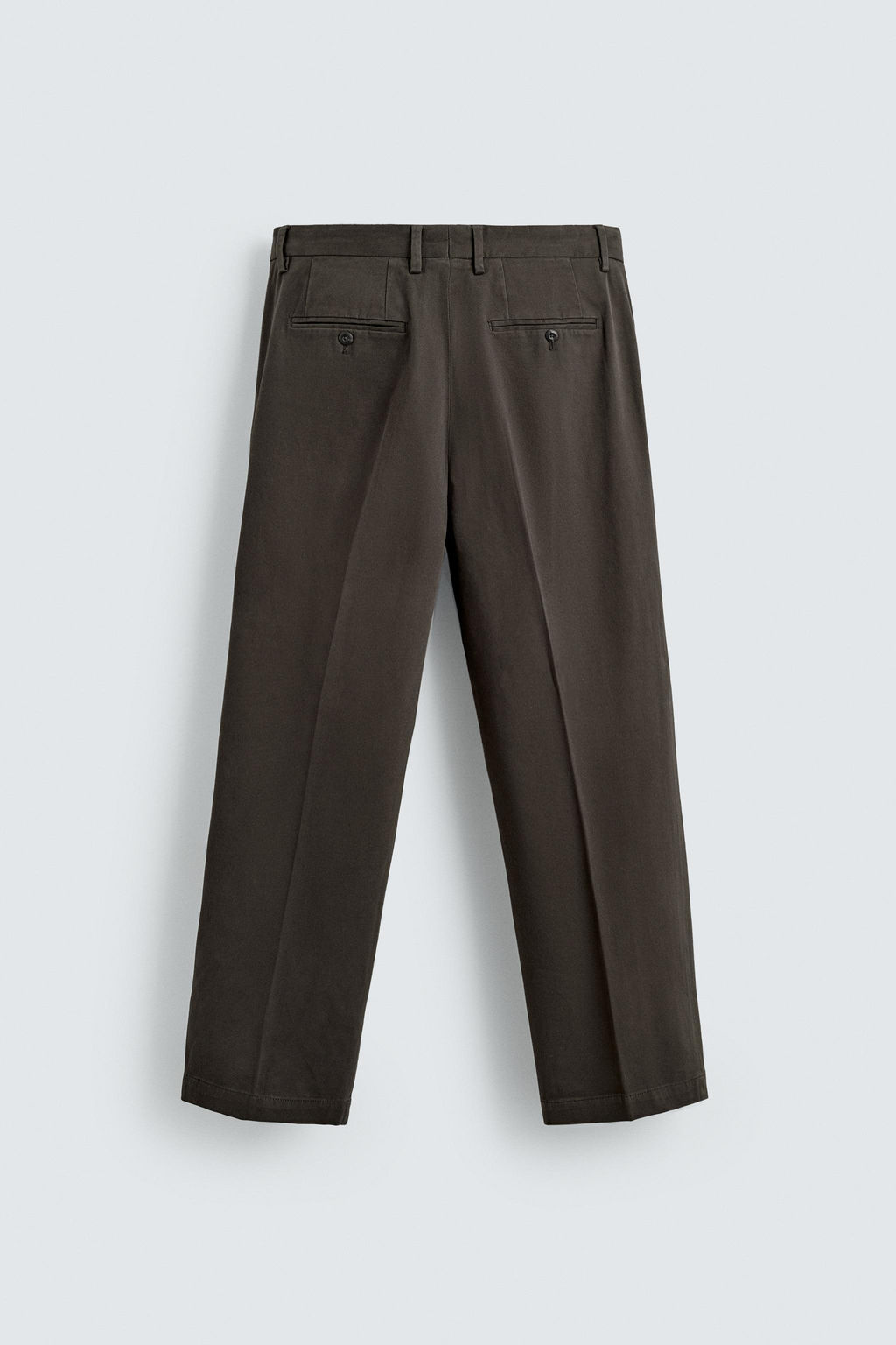 WASHED-EFFECT SUIT TROUSERS - Zara фото 21