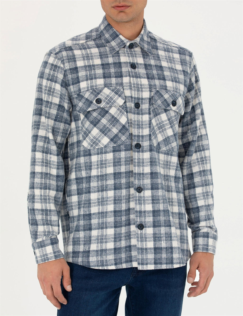 Mavi Oversize Oduncu G_mlek - Pierre cardin фото 6