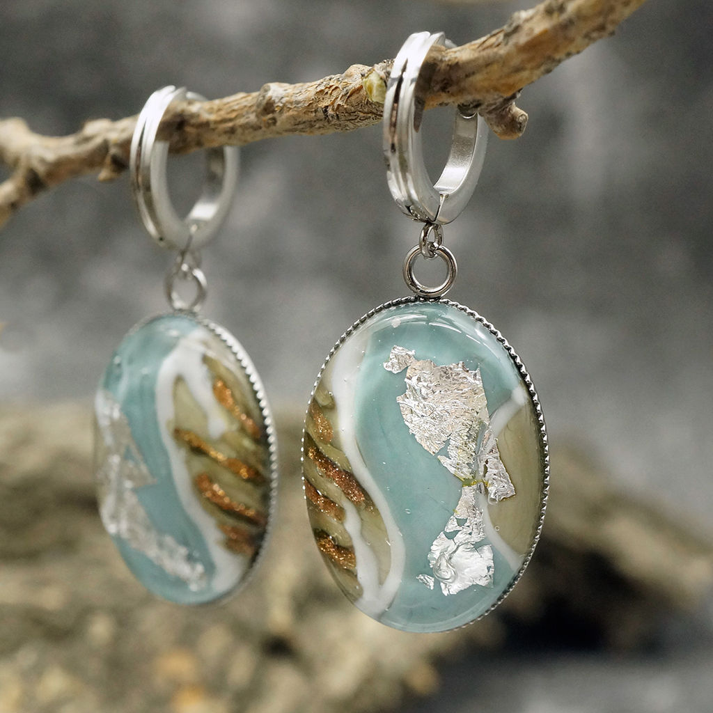 Серьги из муранского стекла - Vloes фото 5