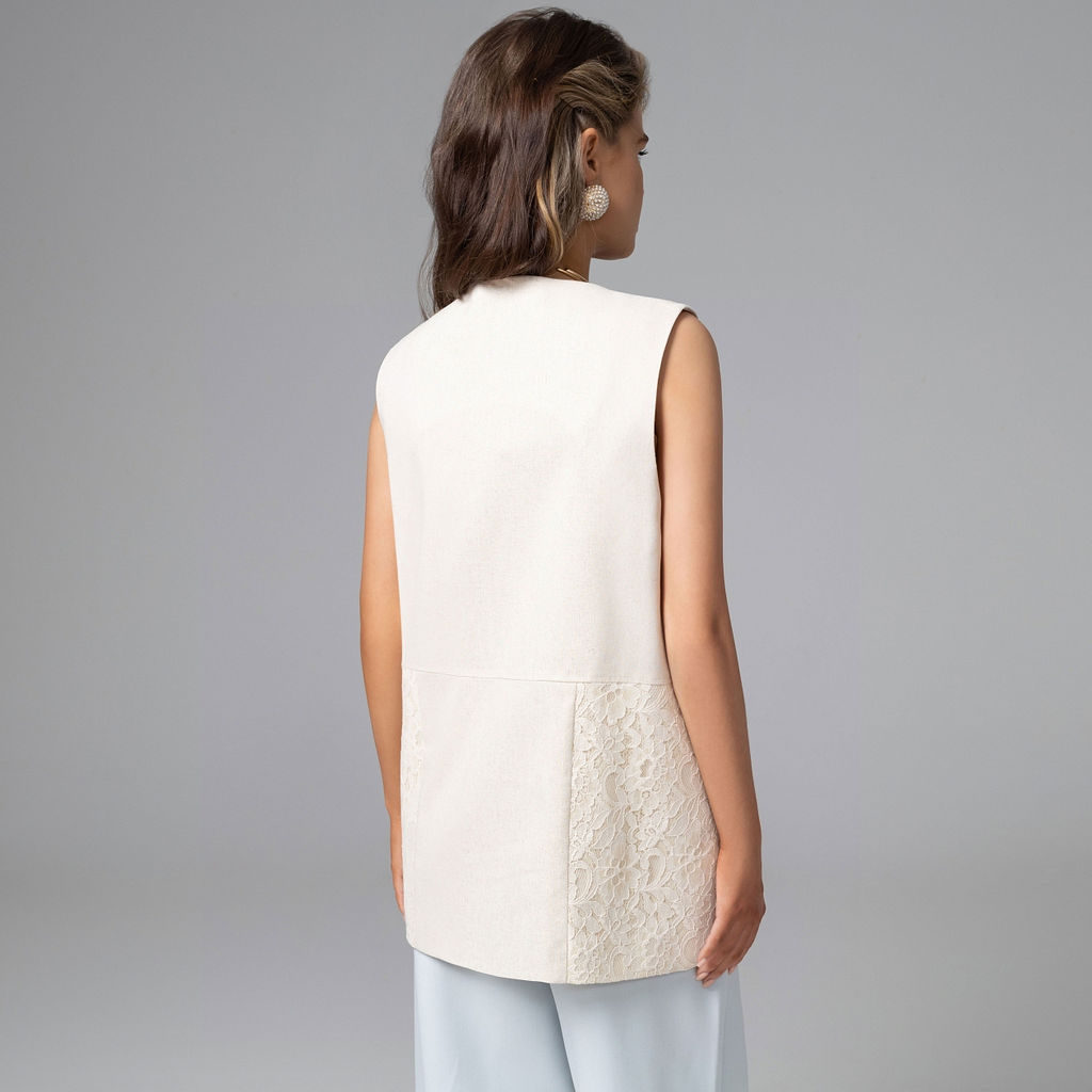 Жилет на подкладе, Искусство переговоров (леди) - Charutti фото 5