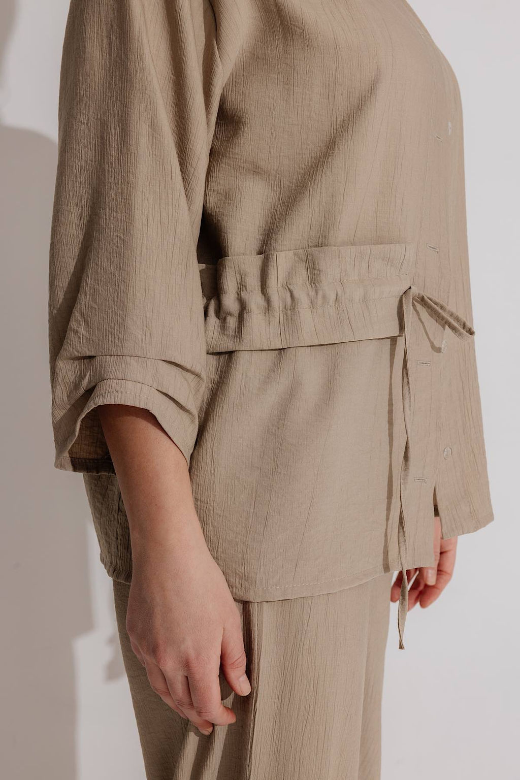 Блуза женская 4394/01/Песочный - Rise фото 4