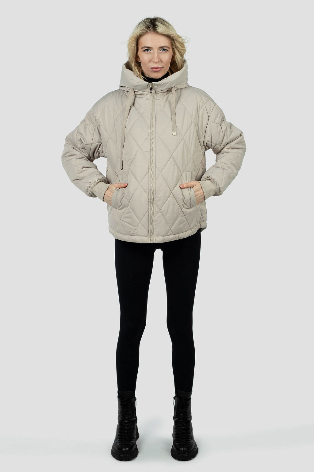 04-3195 Куртка женская демисезонная (синтепон 150) - El podio фото 2