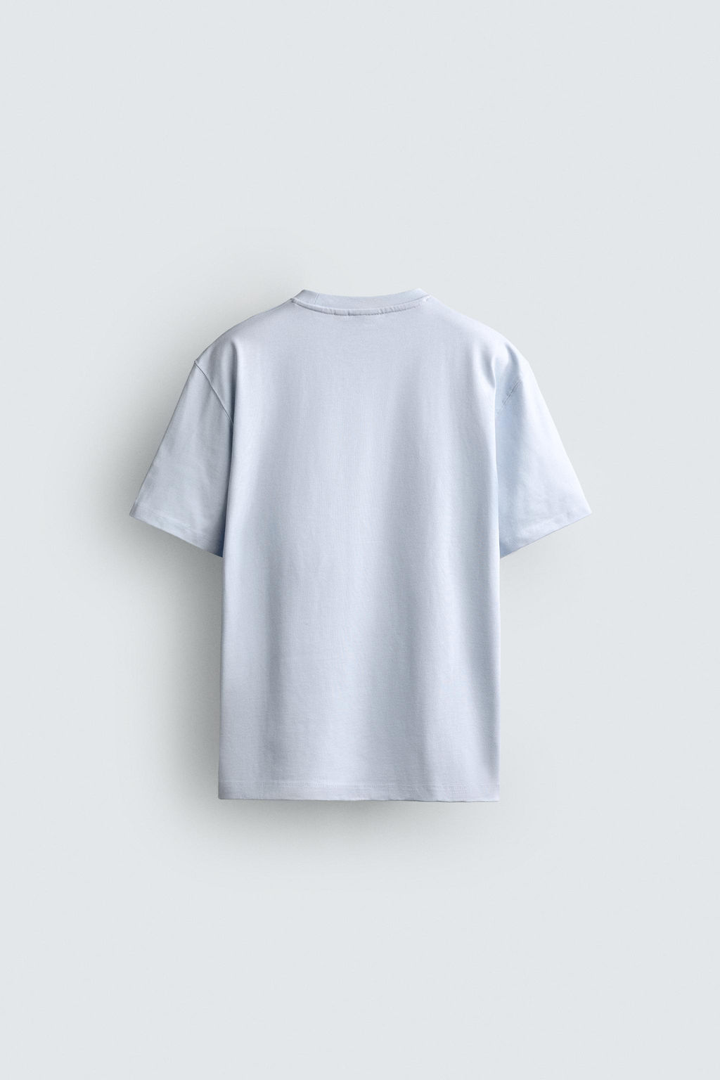CAMISETA HEAVYWEIGHT MANGA CORTA ORIGINS / Celeste claro - Zara фото 2