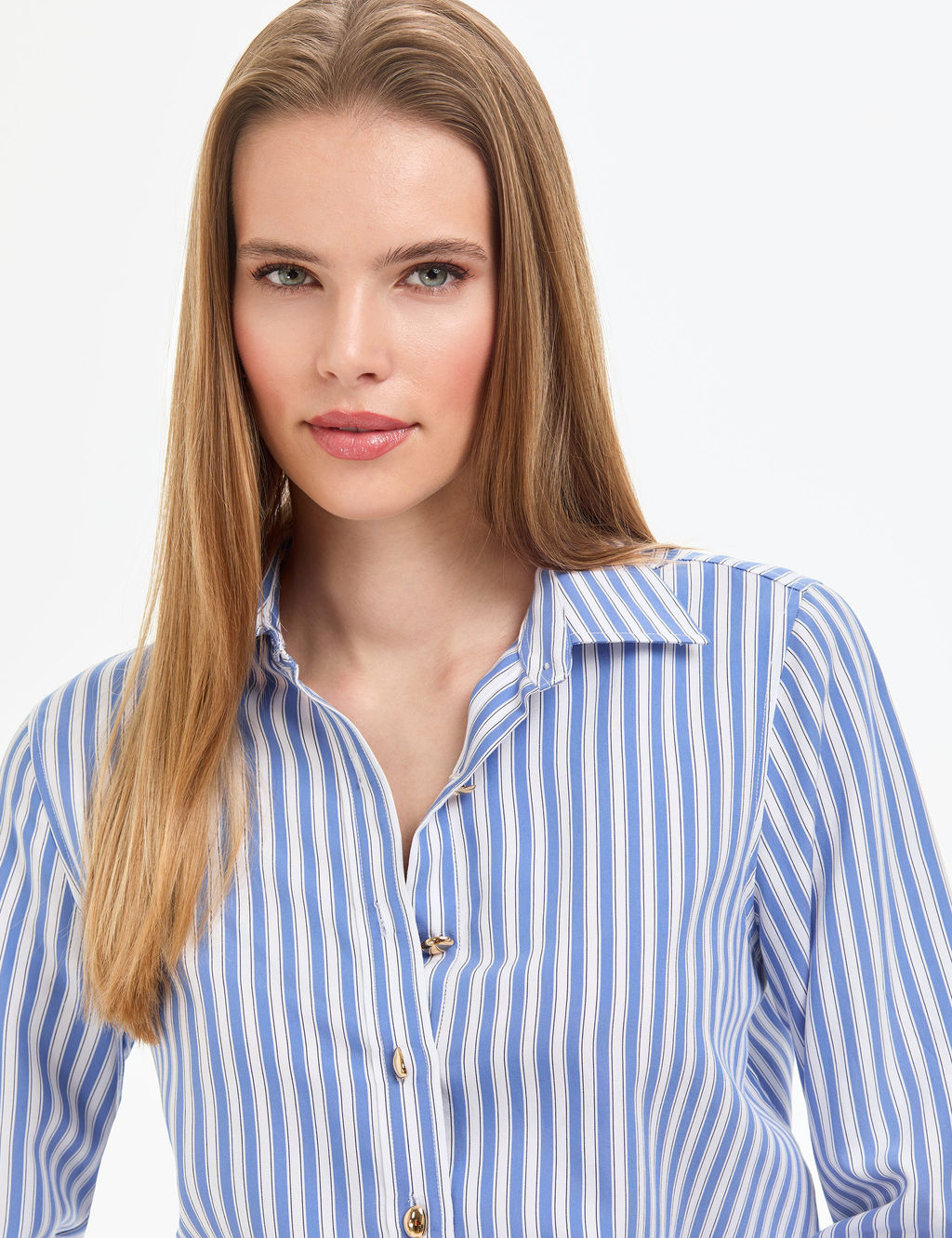 Lacivert Comfort Fit Uzun Kollu G_mlek