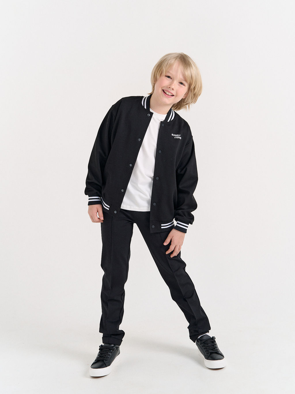 Брюки Черные 7+ - Bungly фото 5