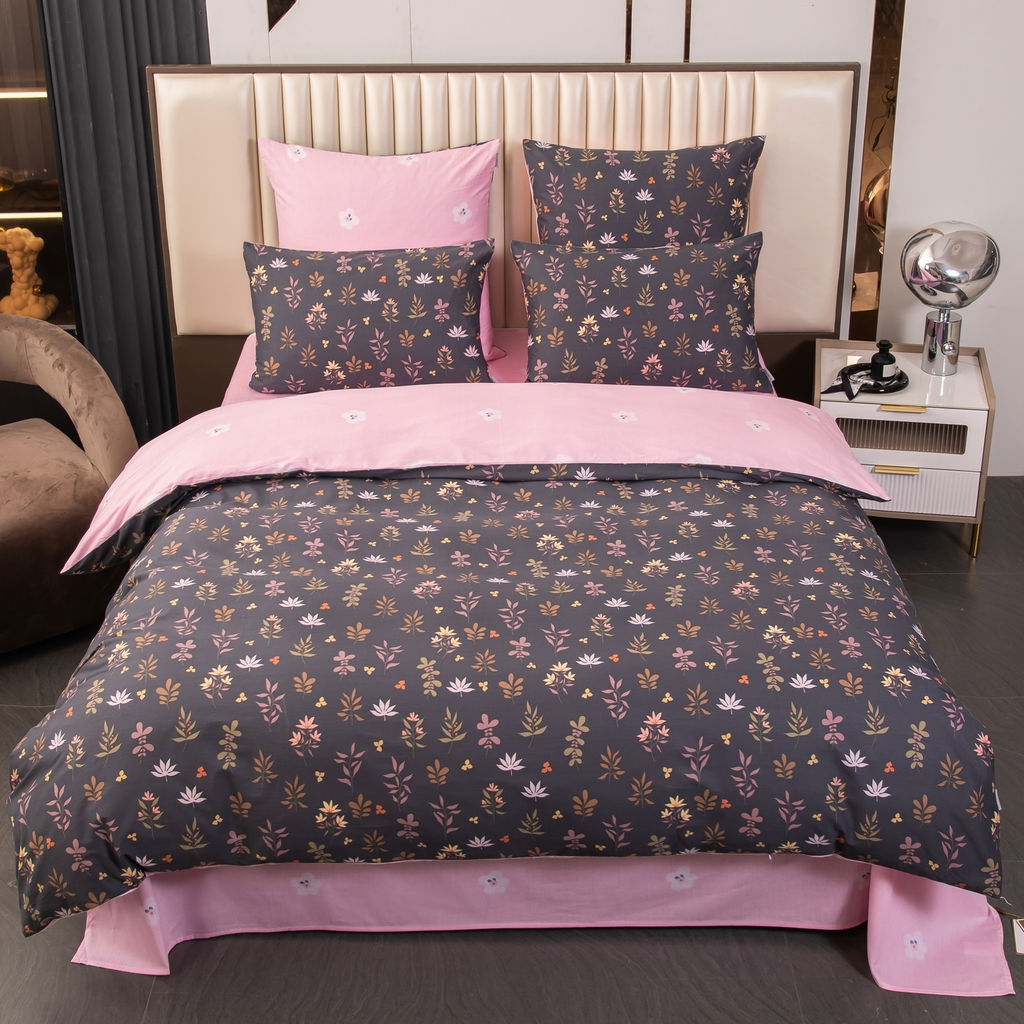 Комплект постельного белья Люкс Сатин 100% хлопок на резинке AR374 2 спальный/70-70 2 шт;50-70 2 шт - Ситрейд фото 2