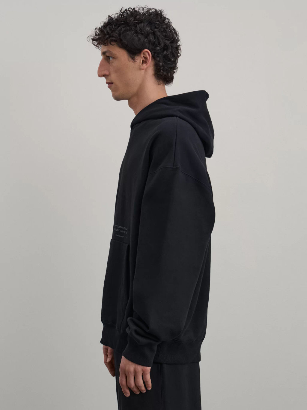 Худи oversize fit с принтом / Zarina  фото 4