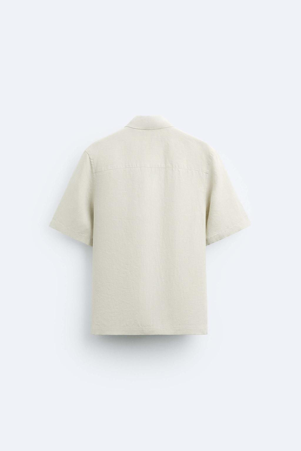 %100 KETEN GOMLEK - Zara фото 15
