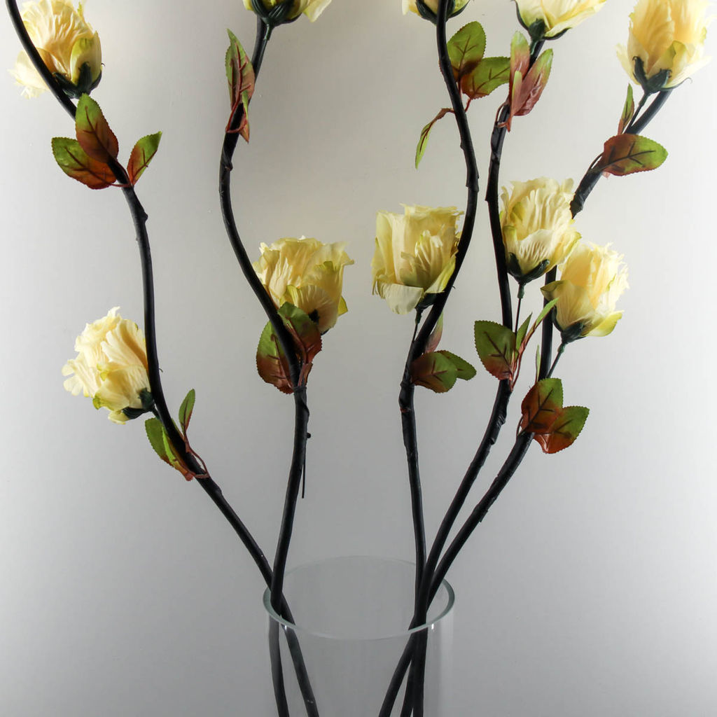 Сухоцвет набор 5 штук 155 см Роза бежевый / 1810-18 /уп 33/ - Галеонтрейд фото 9