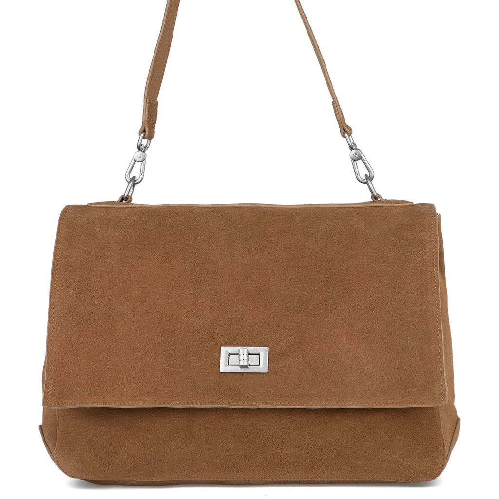 Женская замшевая сумка - Barcelo biagi фото 3