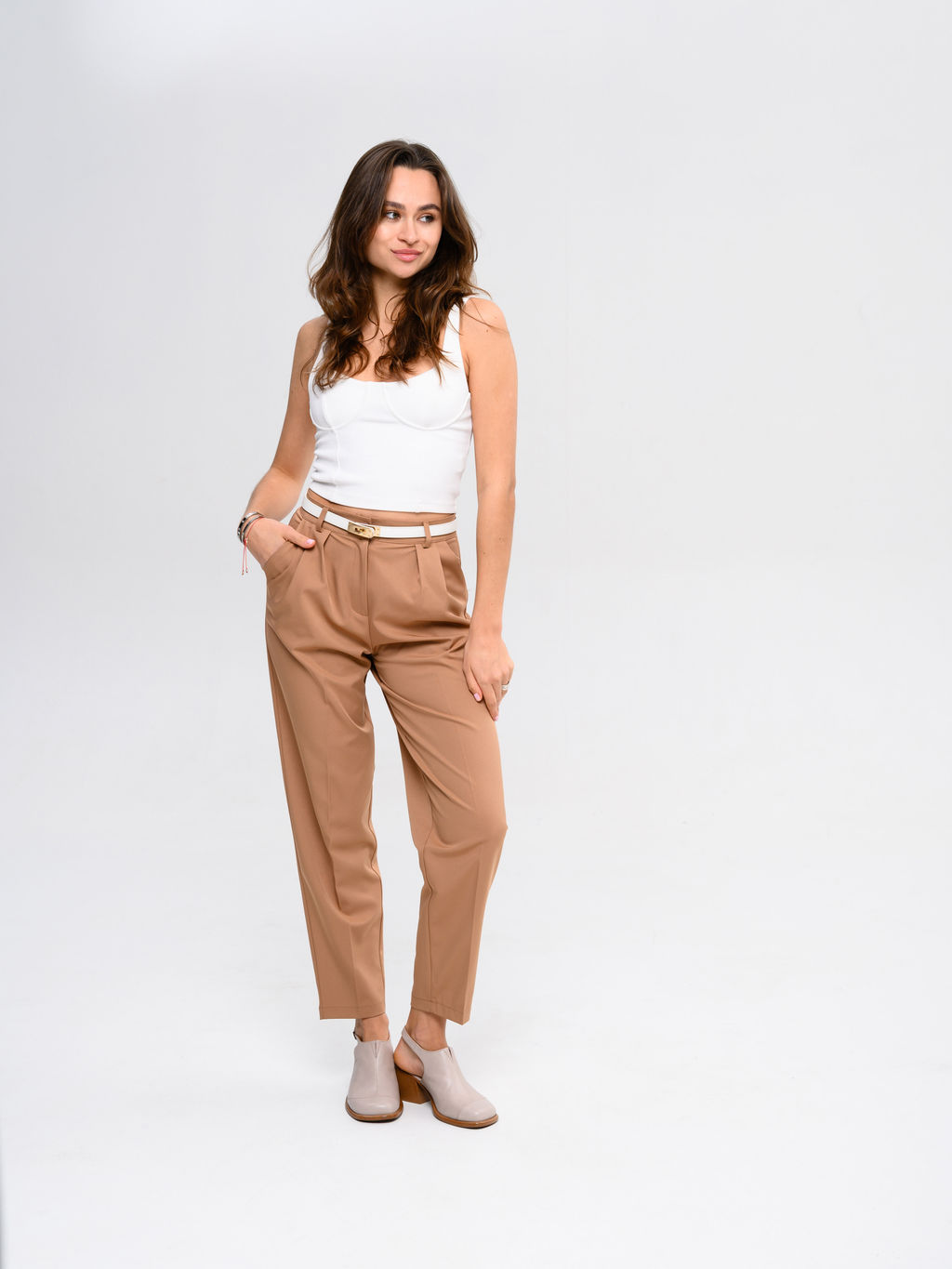 Босоножки 5133.23663be.Стар визон+коричневый